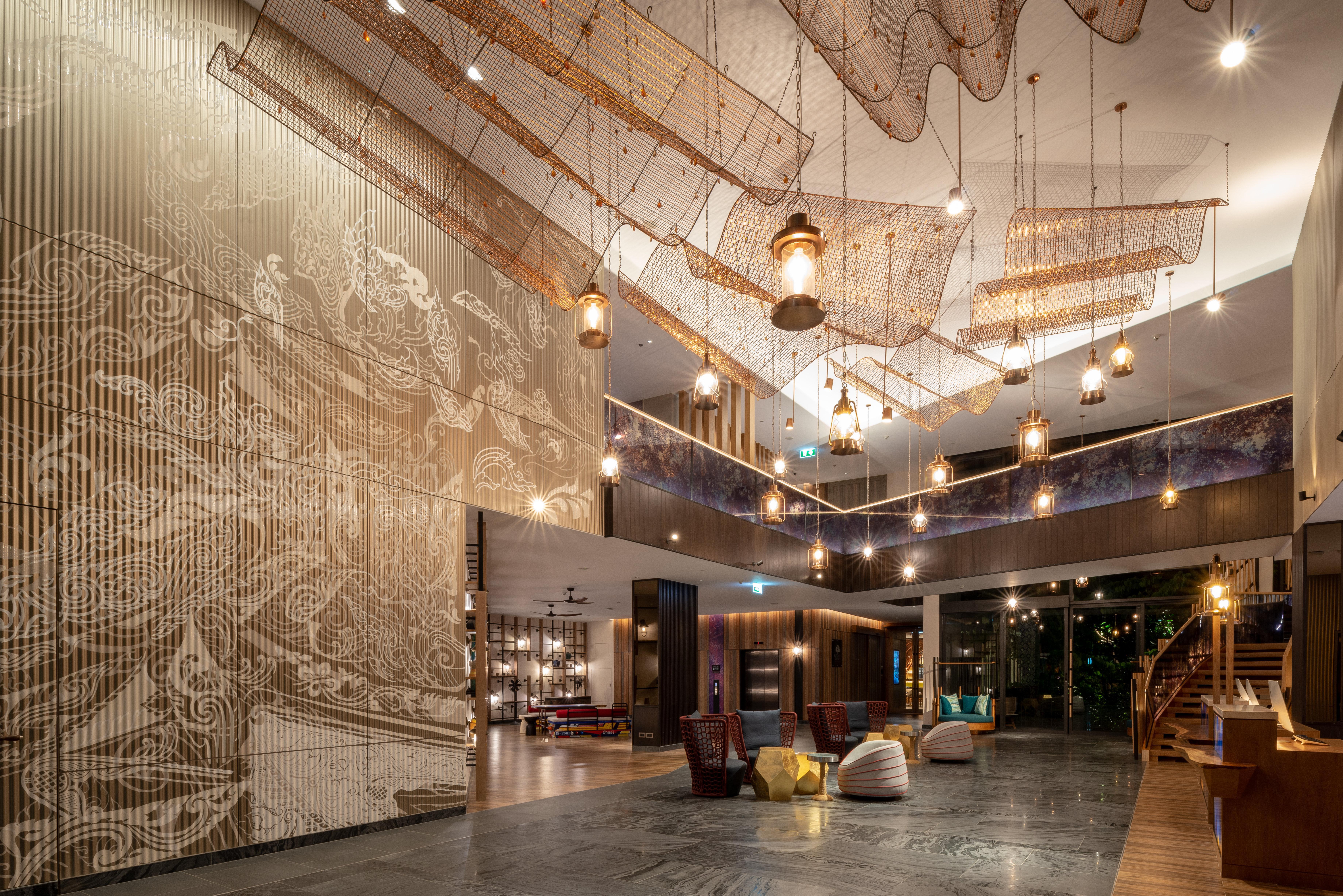 ホテル インディゴ プーケット パトン エクステリア 写真 The lobby of the hotel